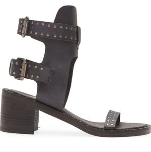 Free People Happiness Block Heel Sandal Size EU 39.5